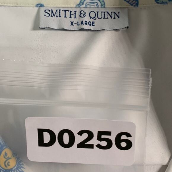 Smith and Quinn XL New England Polo Shirt Lighthouse Lobster Mermaid Whale - Picture 3 of 8